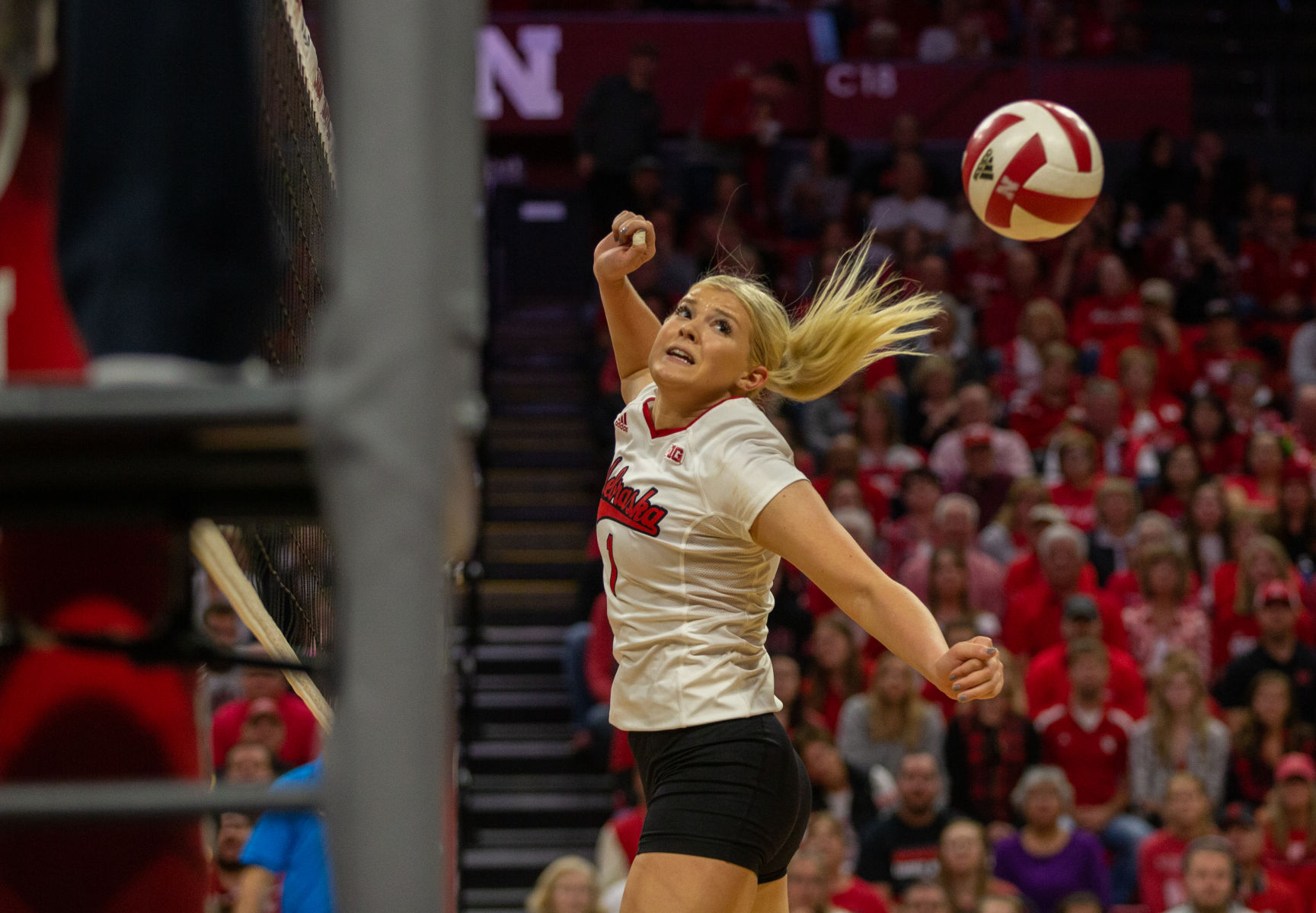 Nebraska Volleyball vs. Iowa Photo No. 7